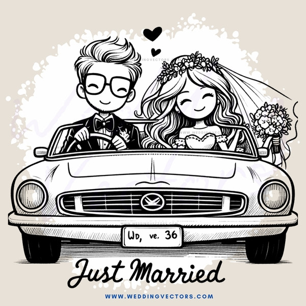 just married