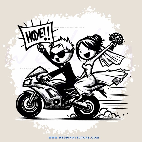 a man and woman riding a motorcycle