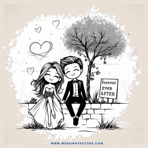 forever after sign in front of tree