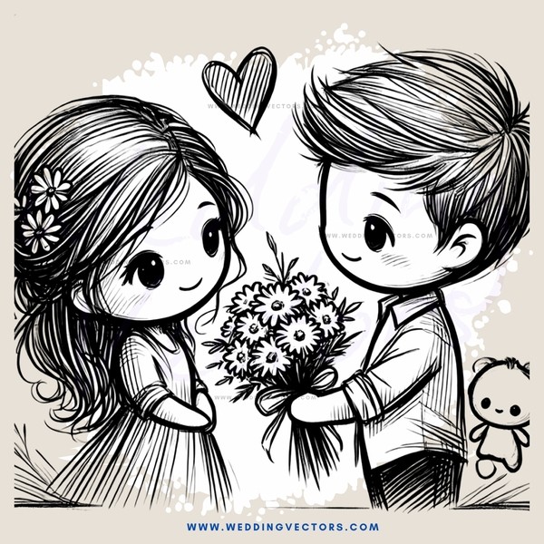a couple in love with their wedding day