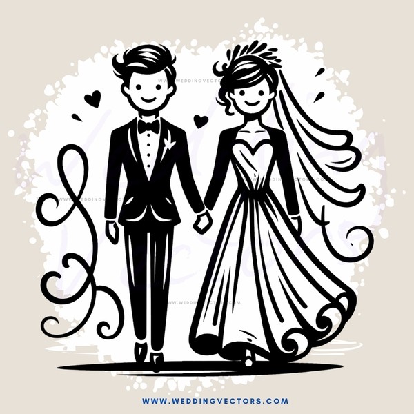 man and woman standing together