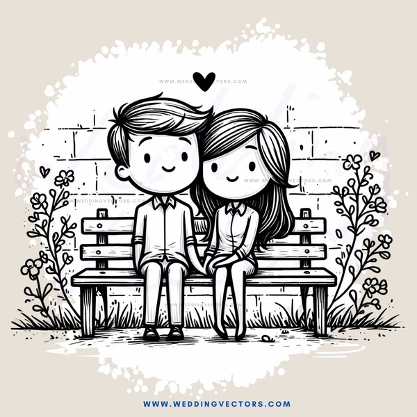 a couple sitting on a bench together