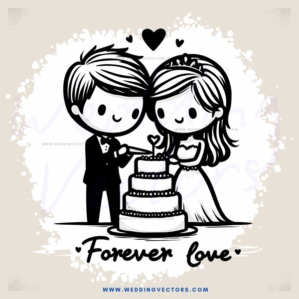 forever love cake
