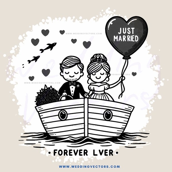 forever loved just married