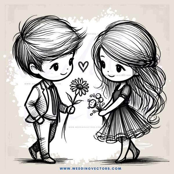 two kids holding flowers and dandelions