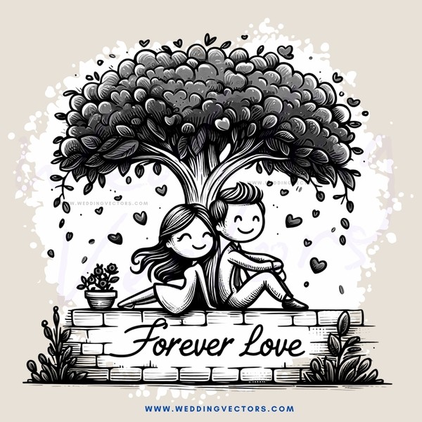 forever love illustration