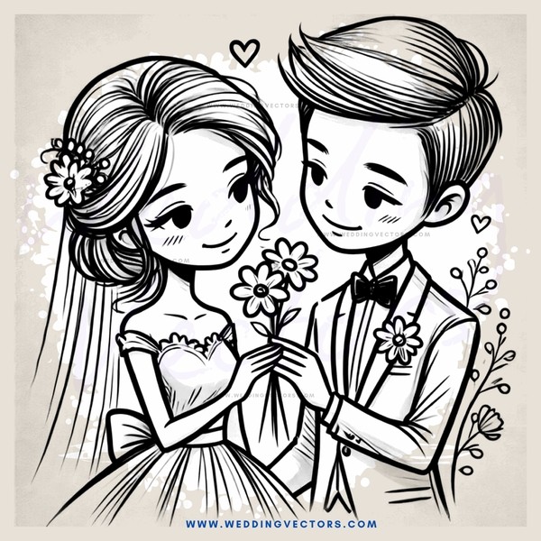 a wedding portrait