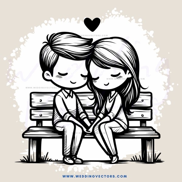 two people on a bench, hugging