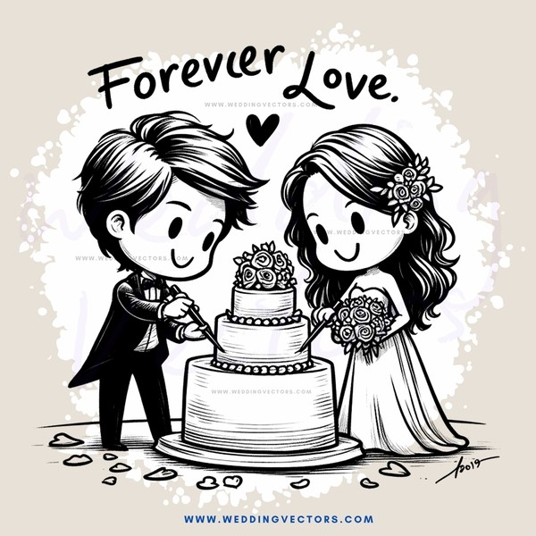 forever love cake topper