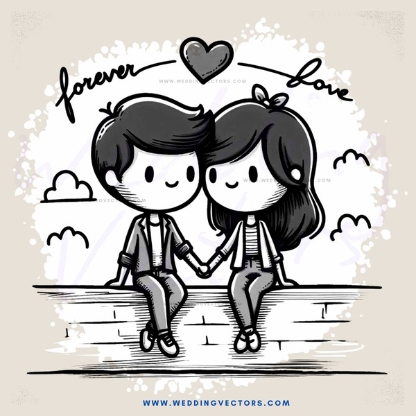 couple sitting on a bench