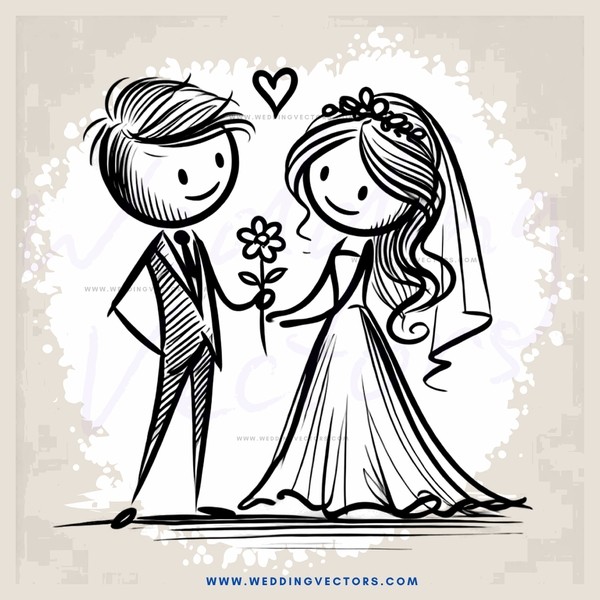 bride and groom