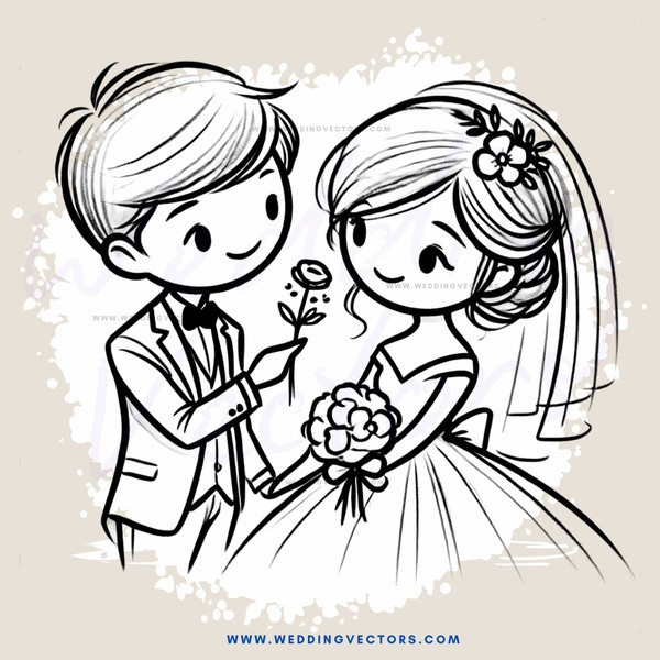 young couple posing for picture