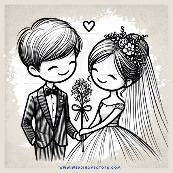a wedding portrait