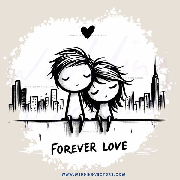 love icon picture with heart symbol in the top right corner
