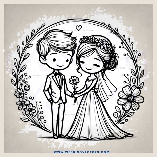 engagement ring shotgun drawing
