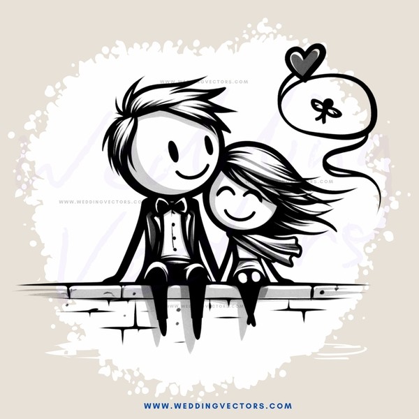 love in silhouette