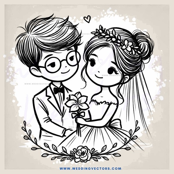 love leaves its marking on newlyweds