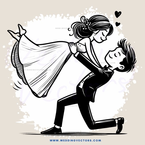 wedding kiss