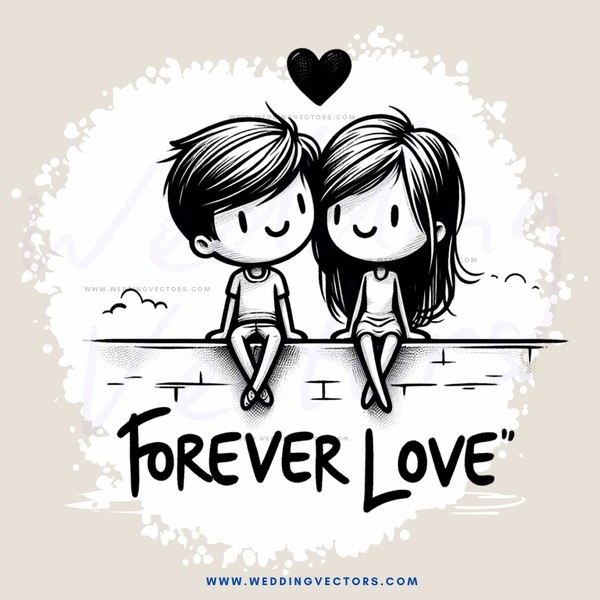 forever love cartoon