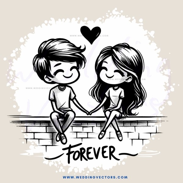 boy and girl together forever