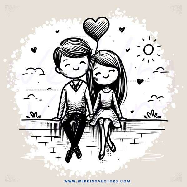 love story silhouette
