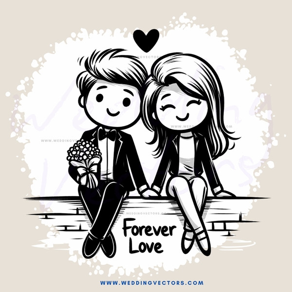 forever love cartoon image