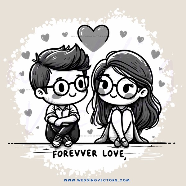 forever love cartoon image