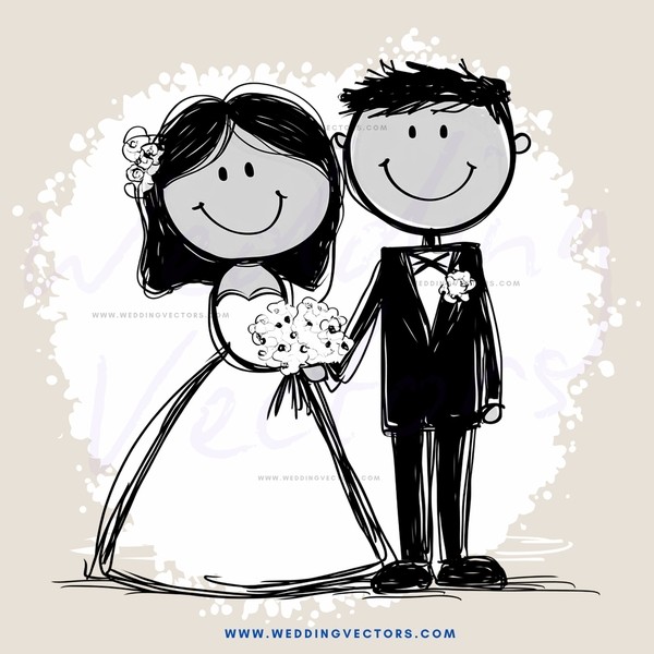 couple on their wedding day