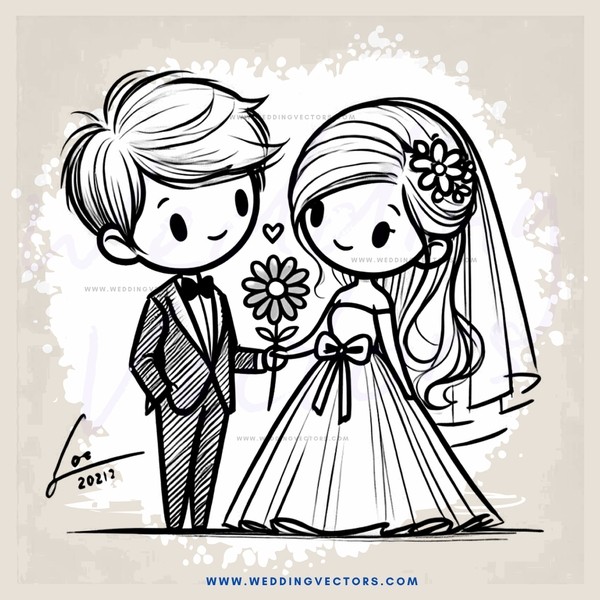 bride and groom
