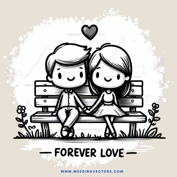 forever love cartoon picture