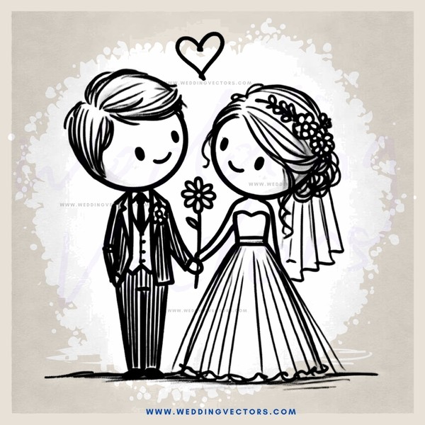 a wedding illustration