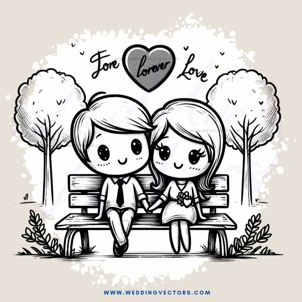 two people sitting on a bench