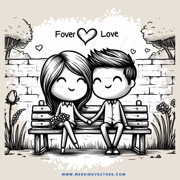 love story in black and white