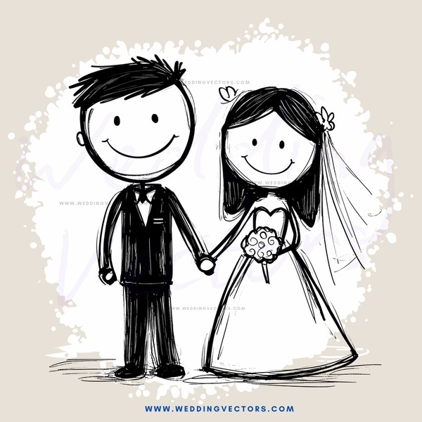 a wedding couple posing for a picture