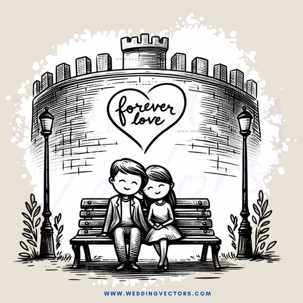 forever love illustration