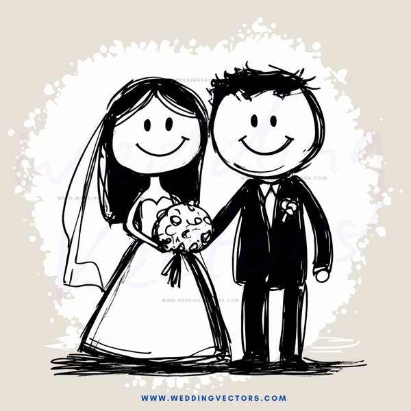 couple posing for picture with flowers