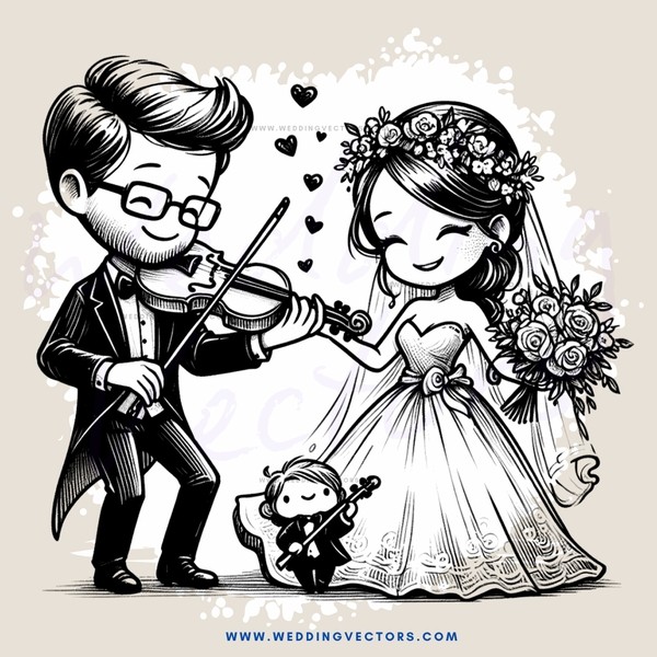 a newlywed couple's first dance