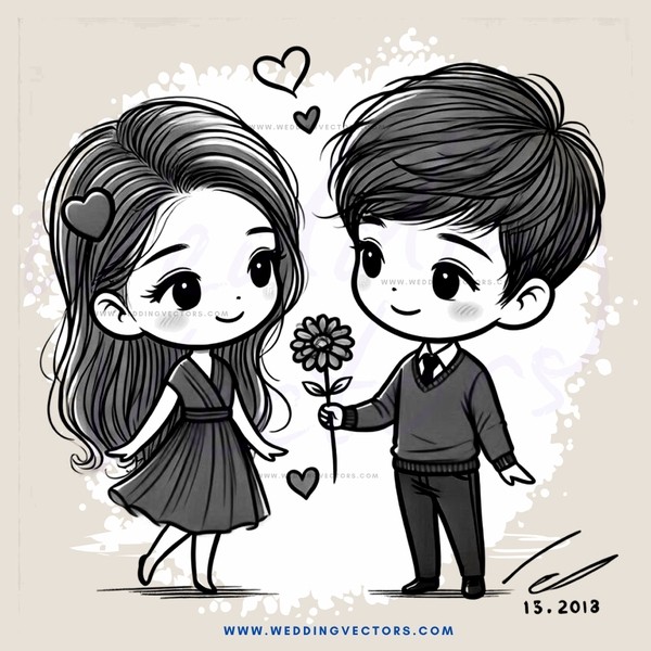 two people in love
