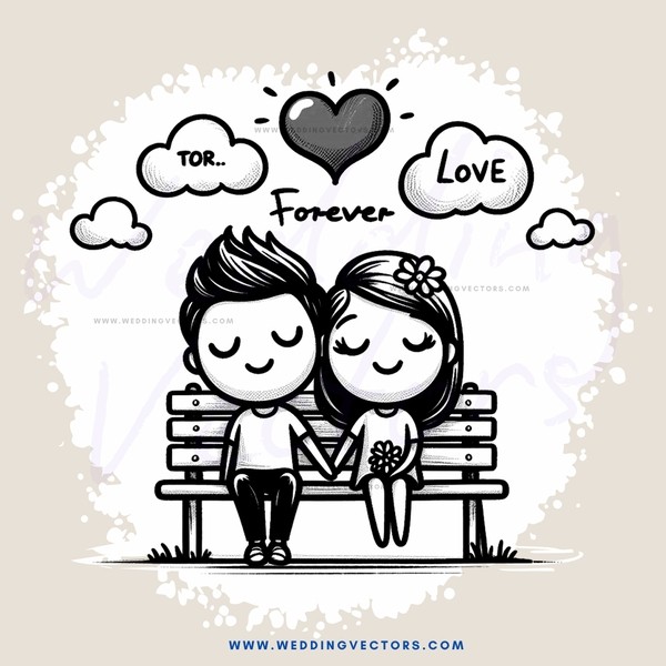 love forever cartoon