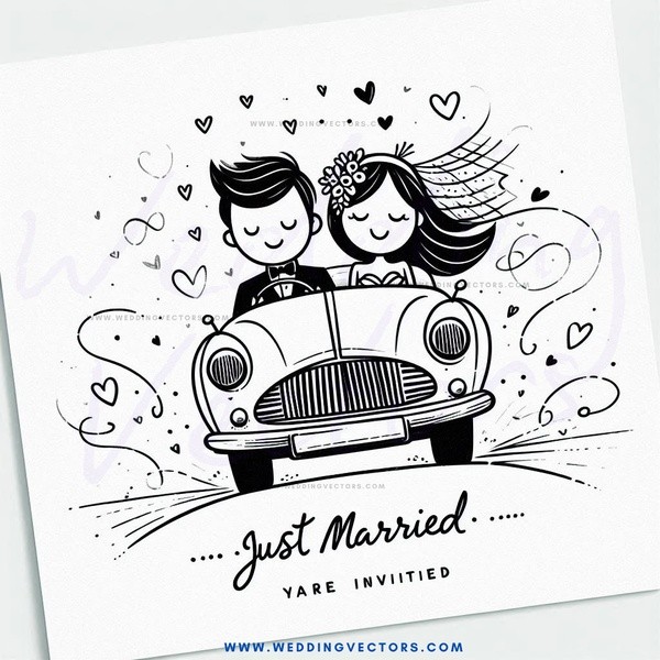 just married