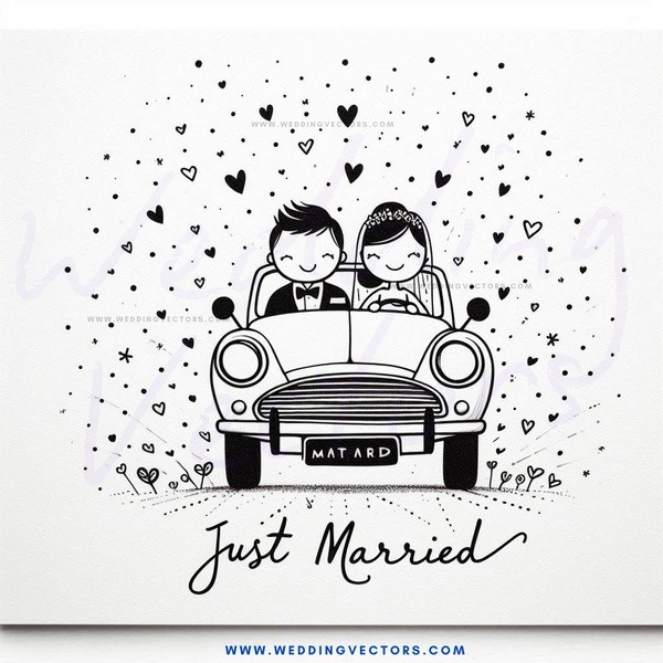 just married