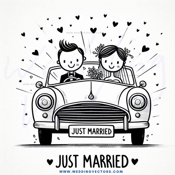 just married