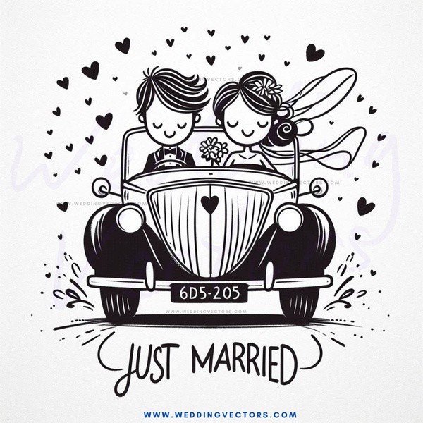 just married