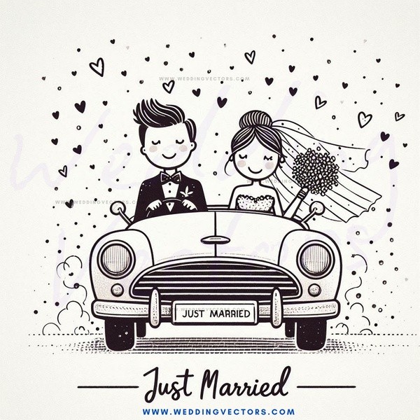 just married