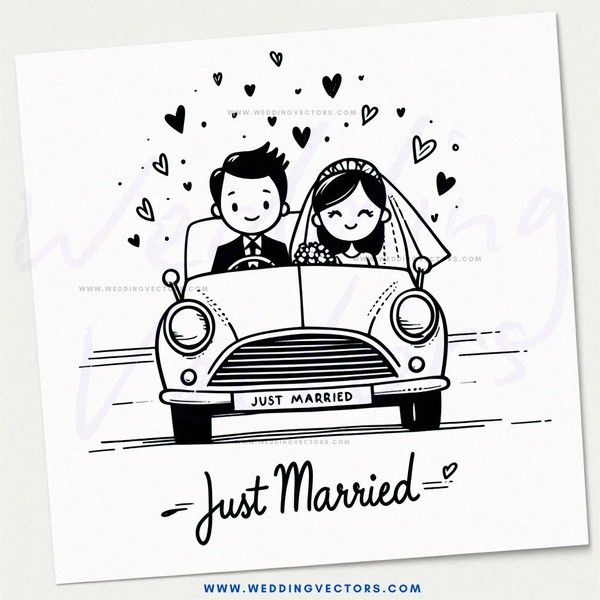 just married