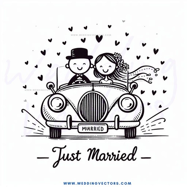 a wedding caricature gift certificate
