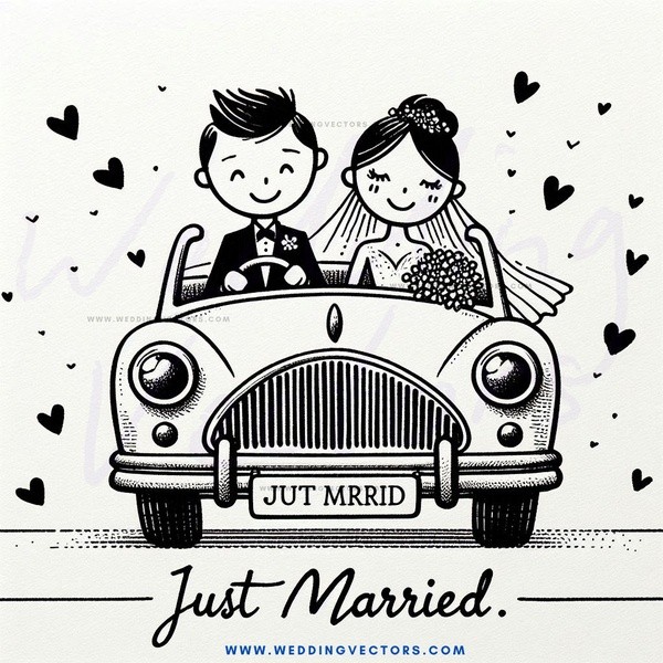 just married