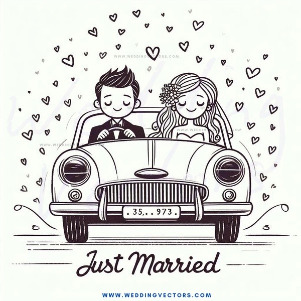 just married