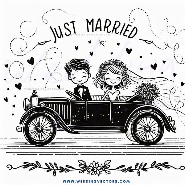 just married