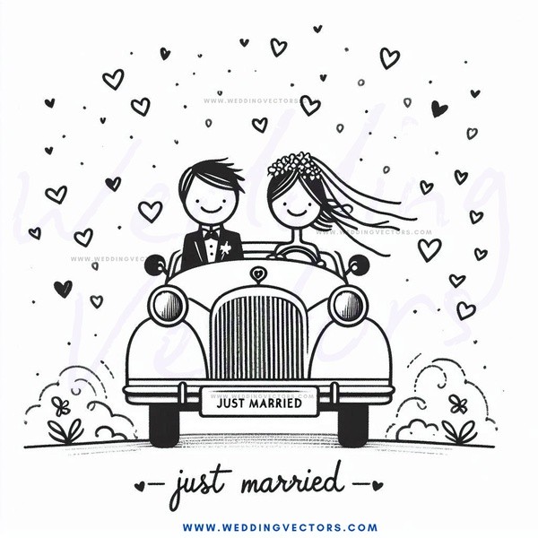 just married